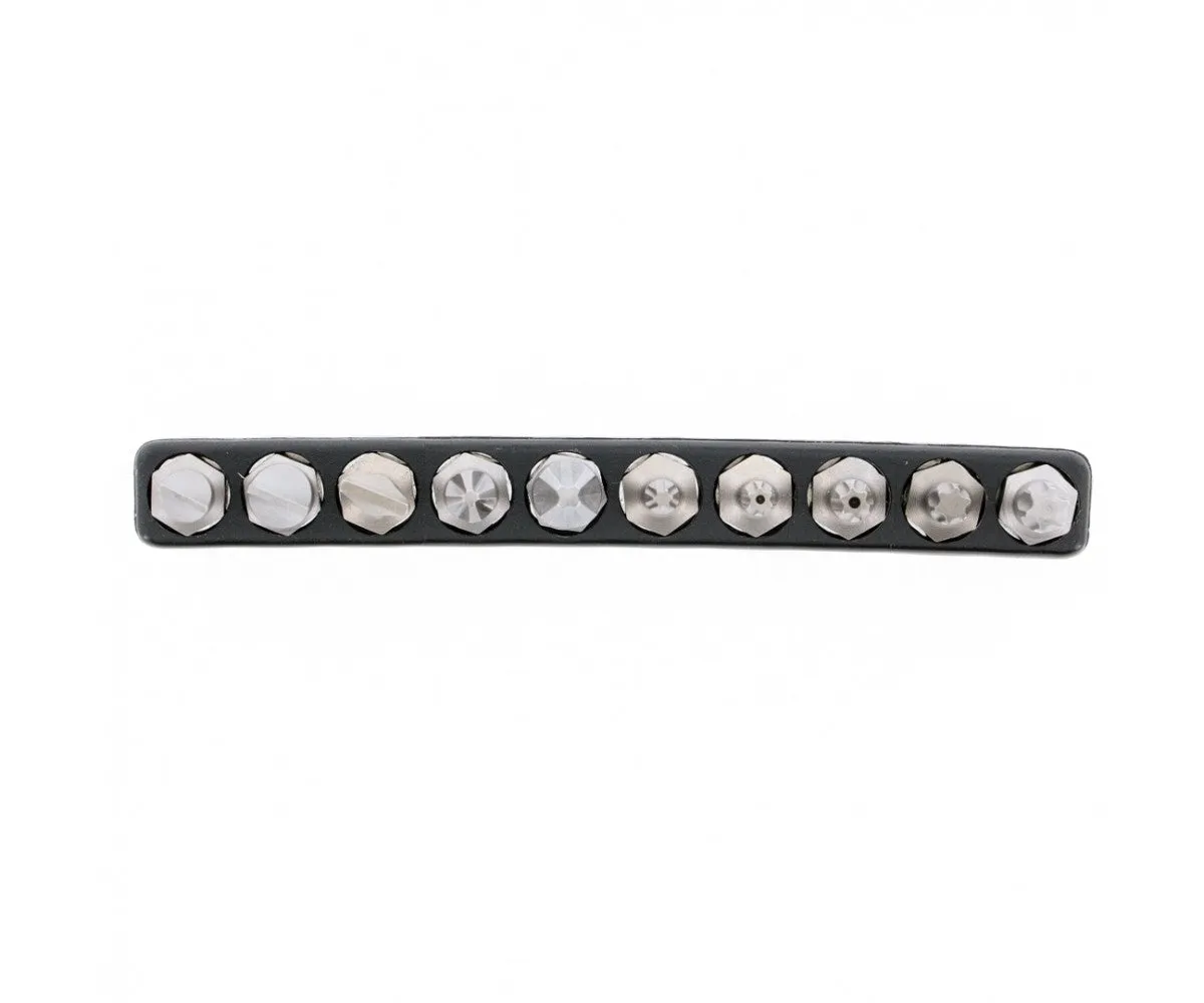Wiha Tools 38490 Computer Tech Bit Set With Stubby and 9-Inch Bit Holder
