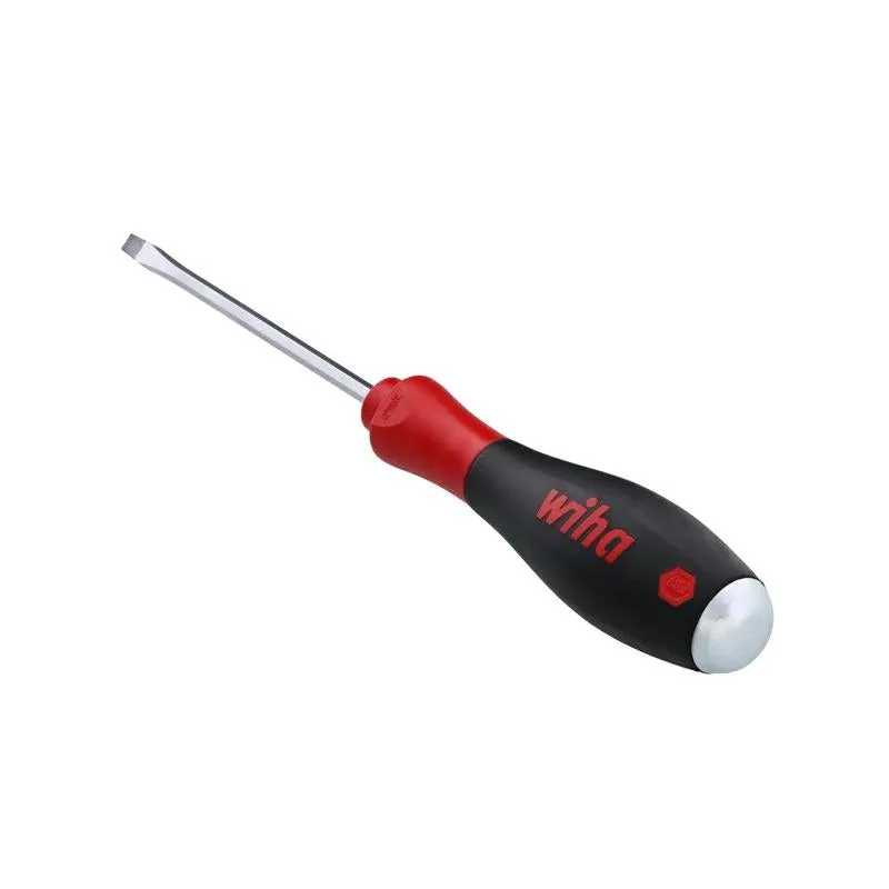 Wiha Tools 53015 SoftFinish X Heavy Duty Slotted Screwdriver, SL- 4.5mm