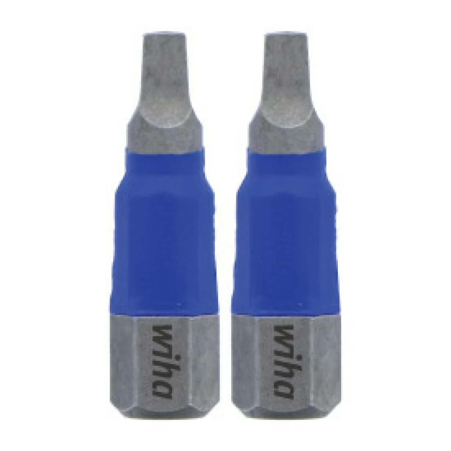 Wiha Tools 70025 TerminatorBlue Impact Bit Square #2 - 1 Inch - 2 Pack