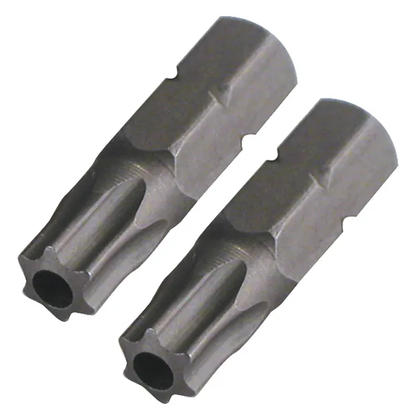 Wiha Tools 70157 T27s x 25mm Security TORX Insert Bit, 2 Pack