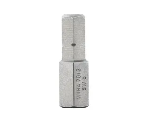 Wiha Tools 71321 Hex Metric Insert Bits, 8.0 mm x 25 mm, 10 Pk.