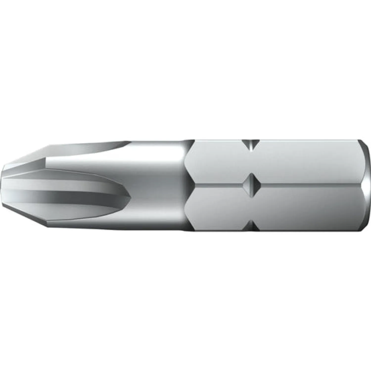 Wiha Tools 74114 Phillips Contractor Power Bit, #2 x 50 mm, 15 Pk.