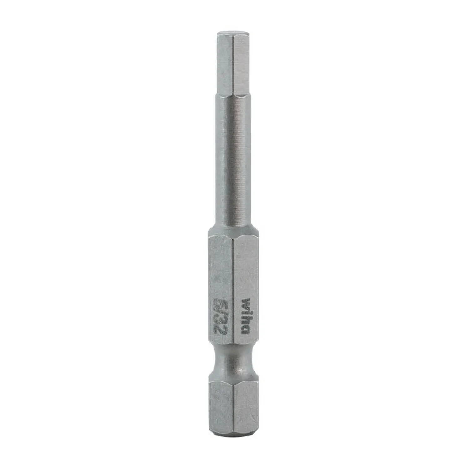Wiha Tools 74315 Hex Inch Power Bit, 5/32" x 50 mm, 10 Pk.