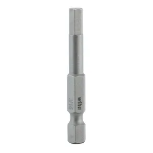 Wiha Tools 74316 Hex Inch Power Bit, 3/16" x 50 mm, 10 Pk.