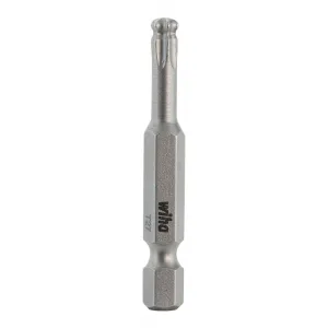 Wiha Tools 74537 TORX Ball End Power Bit, T27 x 50 mm, 10 Pk.