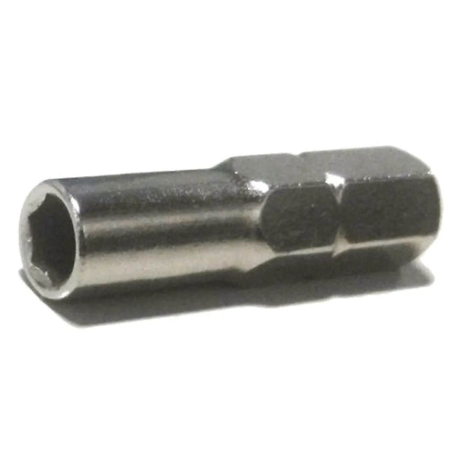 Wiha Tools 75802 System 4 MicroBit Adapter 1/4" Hex Outside to 4mm Inside, 25mm Long