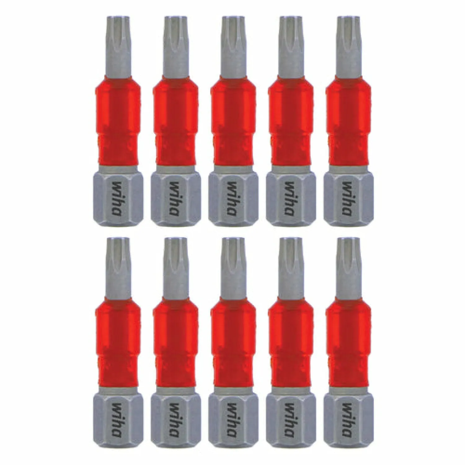 Wiha Tools 76512 MaxxTor Impact Insert Bit Torx T20 - 29mm - 10 Pack