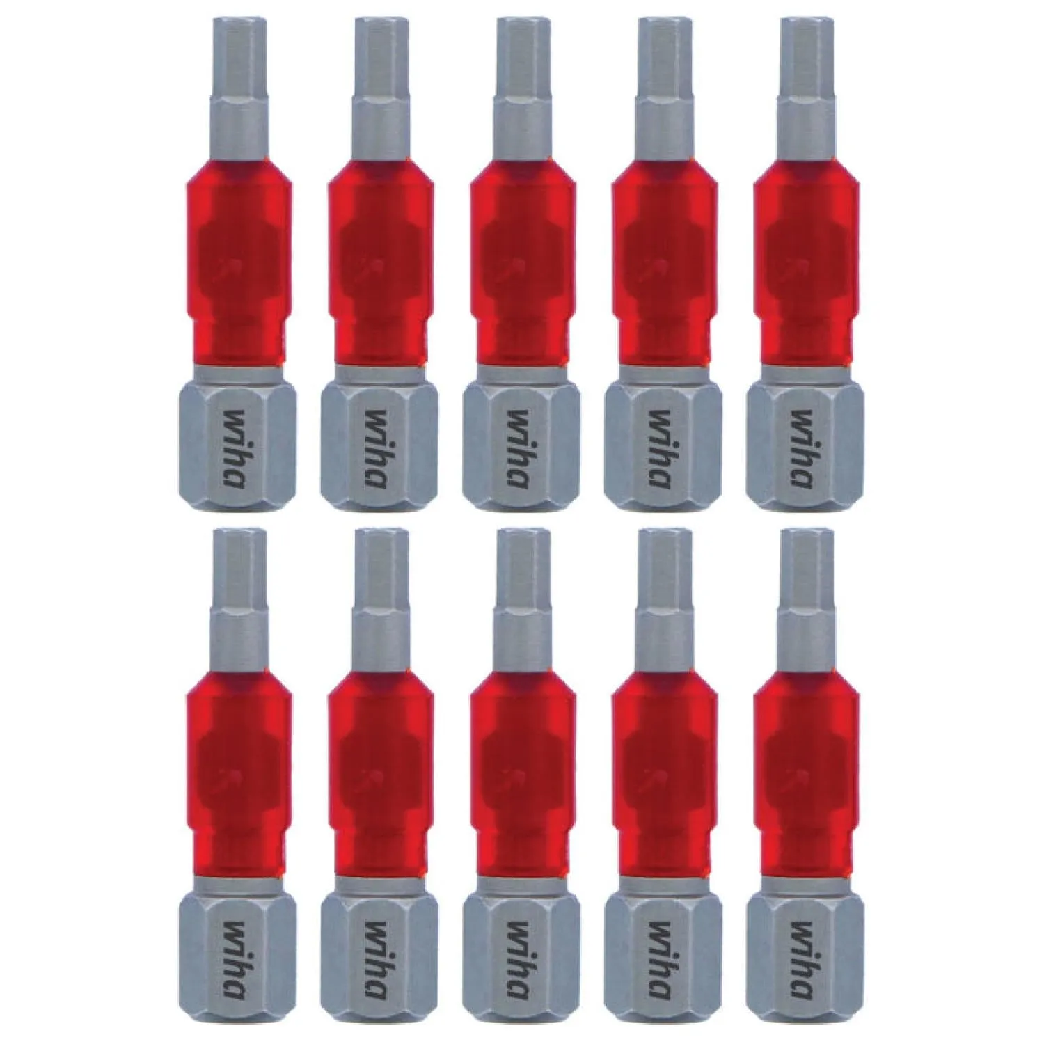 Wiha Tools 76523 MaxxTor Impact Bit Hex 3.0mm - 29mm - 10 Pack