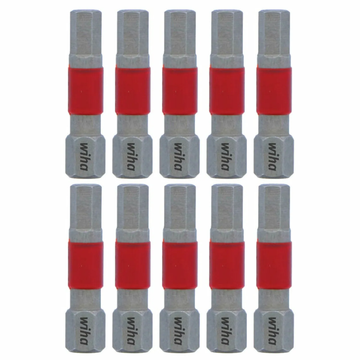 Wiha Tools 76525 MaxxTor Impact Bit Hex 5.0mm x 29mm - 10 Pack