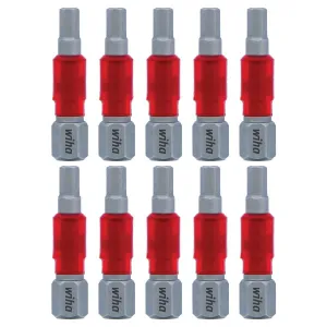 Wiha Tools 76531 MaxxTor Impact Bit Hex 9/64" x 29mm - 10 Pack