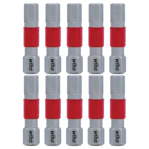 Wiha Tools 76534 MaxxTor Impact Bit Hex 7/32" x 29mm - 10 Pack