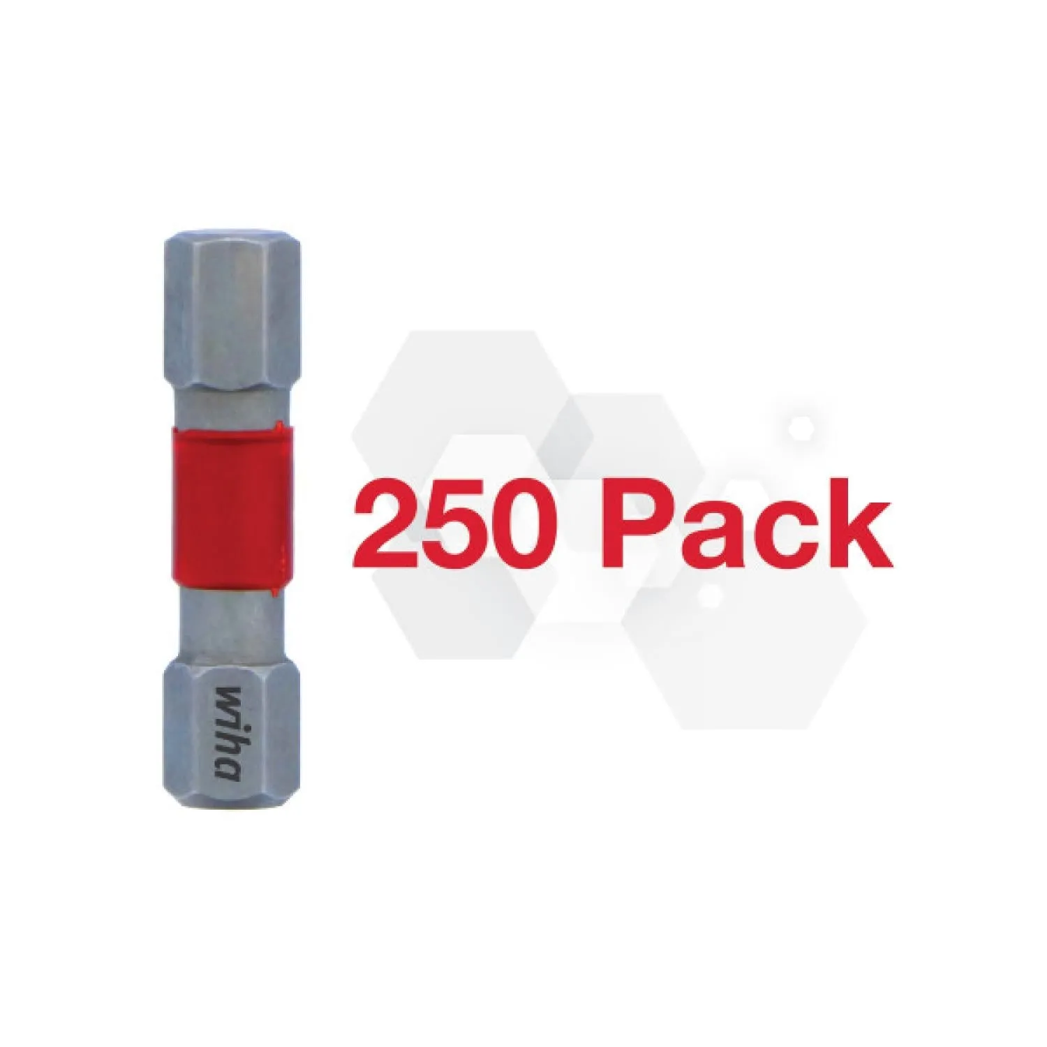 Wiha Tools 76536 - Impact Power Bit Pozi PZ 1 - 250 Pk