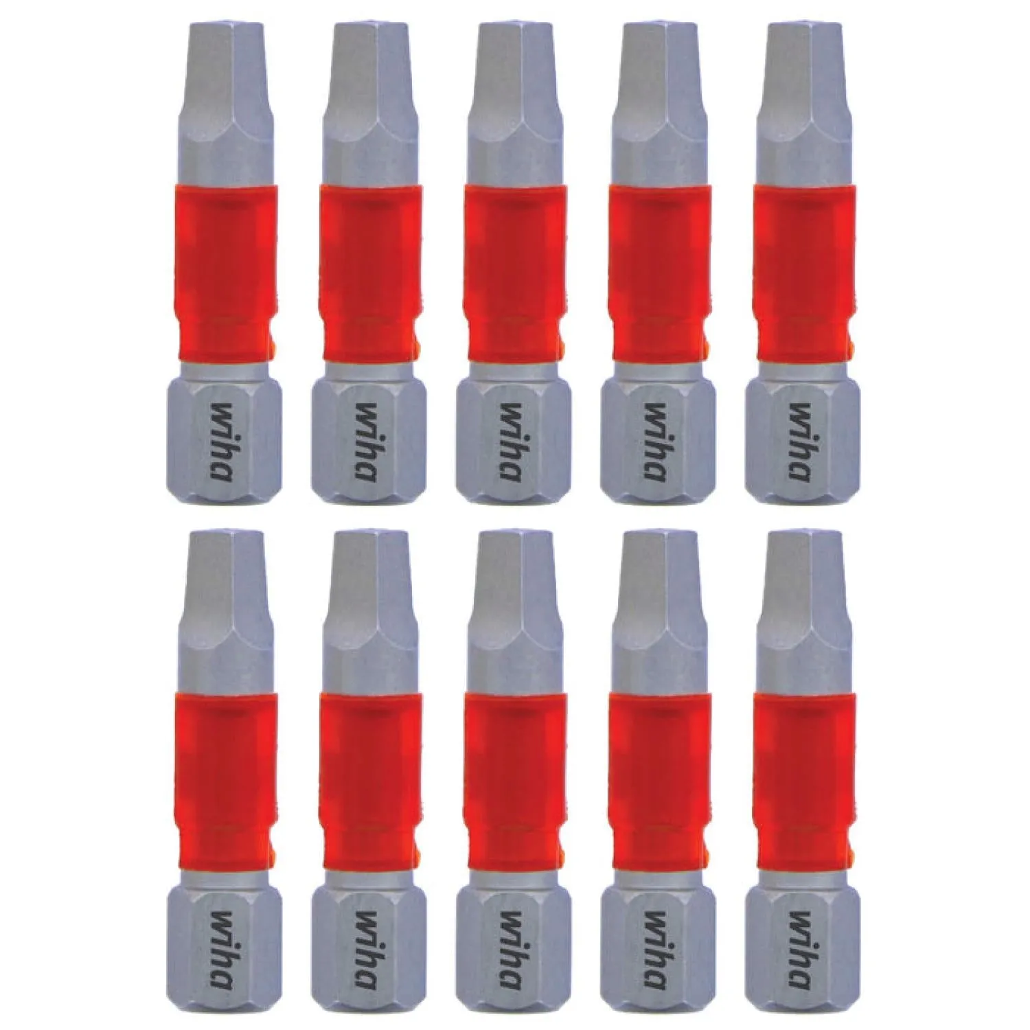 Wiha Tools 76540 MaxxTor Impact Bit Square #3 x 29mm - 10 Pack
