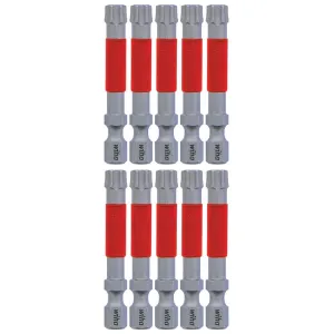 Wiha Tools 76559 MaxxTor Impact Bit TORX T40 x 49mm - 10 Pack