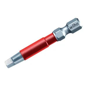 Wiha Tools 76580 MaxxTor Impact Bit Square #3 x 49mm - 10 Pack