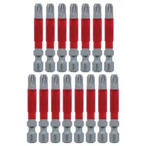 Wiha Tools 76649 MaxxTor Impact Bit Pozidriv #3 - 49mm - 15 Pack