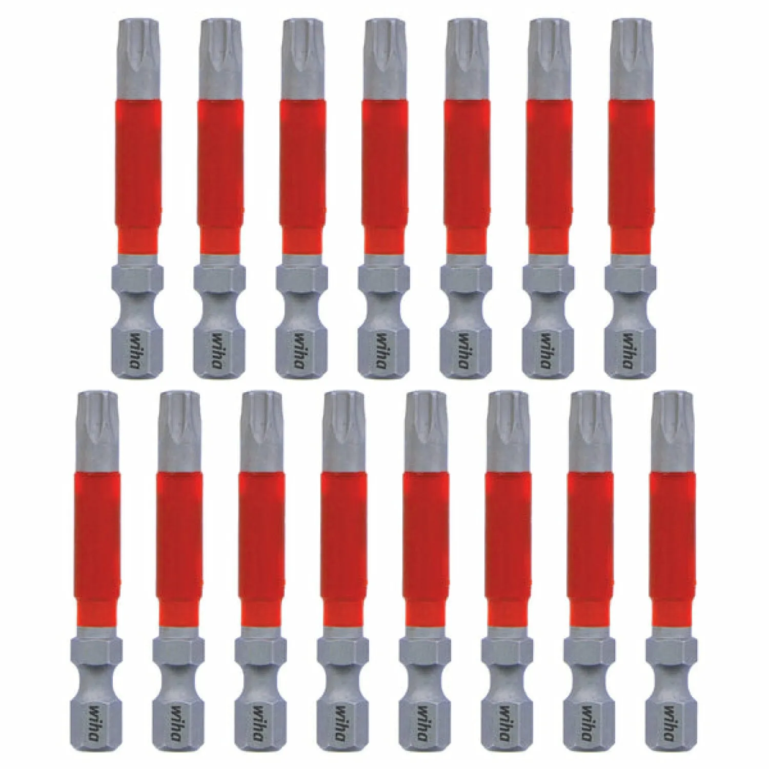 Wiha Tools 76655 MaxxTor Impact Bit TORX T30 - 49mm - 15 Pack