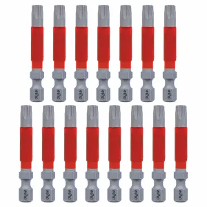 Wiha Tools 76655 MaxxTor Impact Bit TORX T30 - 49mm - 15 Pack