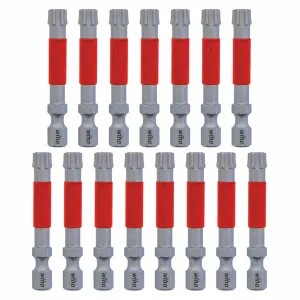 Wiha Tools 76656 MaxxTor Impact Bit TORX T40 - 49mm - 15 Pack