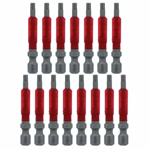 Wiha Tools 76663 MaxxTor Impact Bit Hex 3.0mm - 49mm - 15 Pack