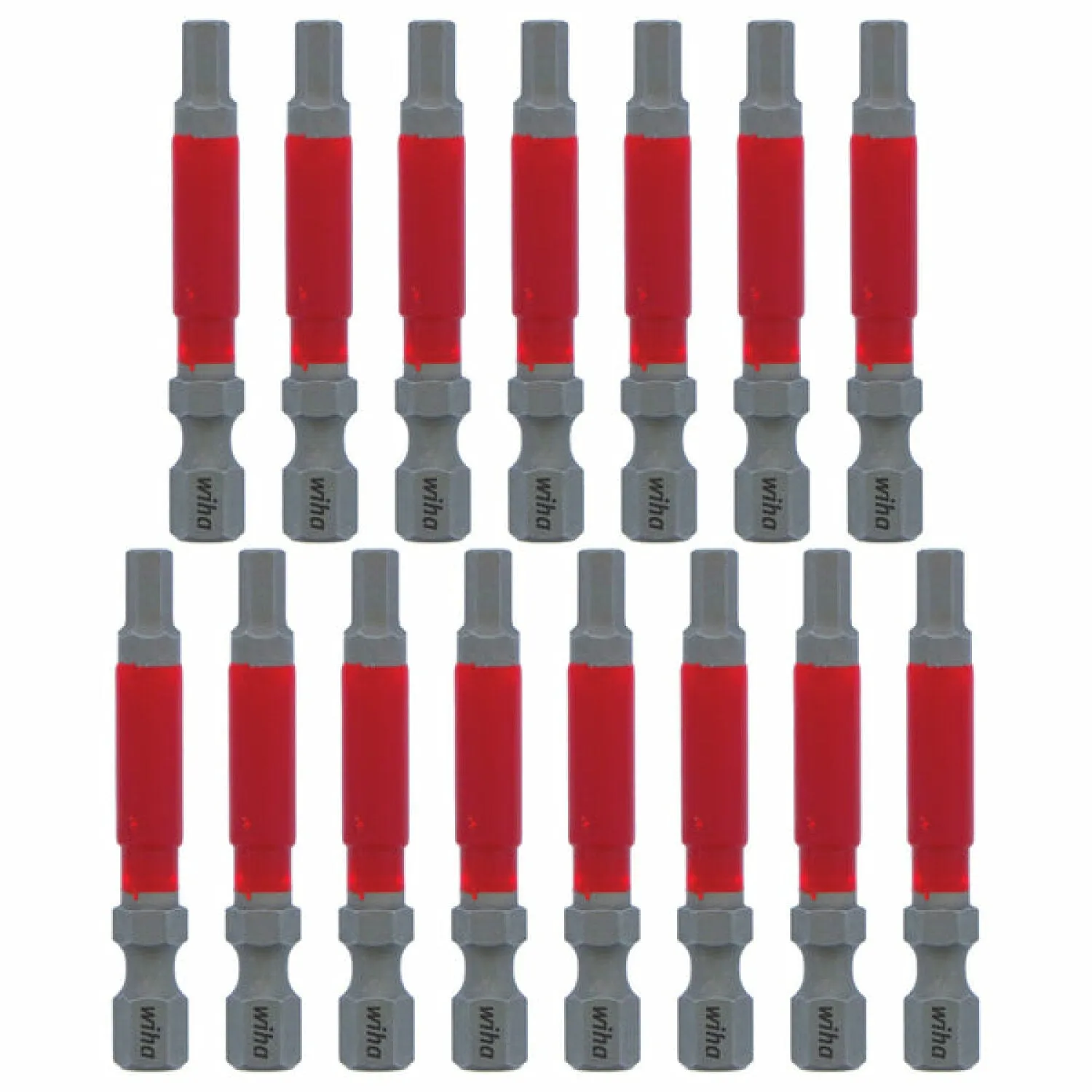 Wiha Tools 76664 MaxxTor Impact Bit Hex 4.0mm - 49mm - 15 Pack