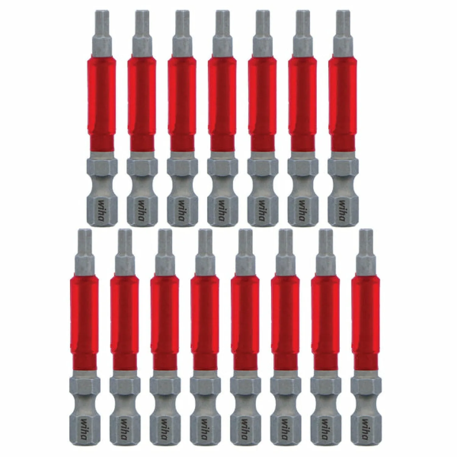 Wiha Tools 76670 MaxxTor Impact Bit Hex 1/8" - 49mm - 15 Pack