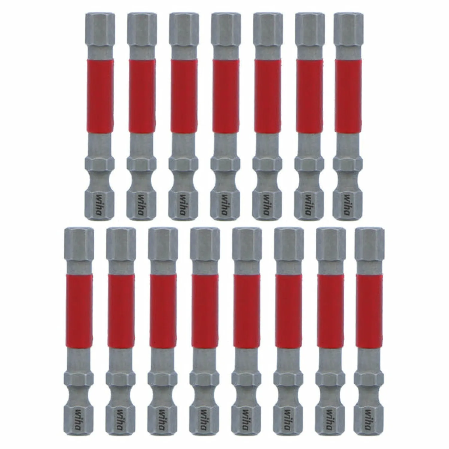Wiha Tools 76675 MaxxTor Impact Bit Hex 1/4" - 49mm - 15 Pack