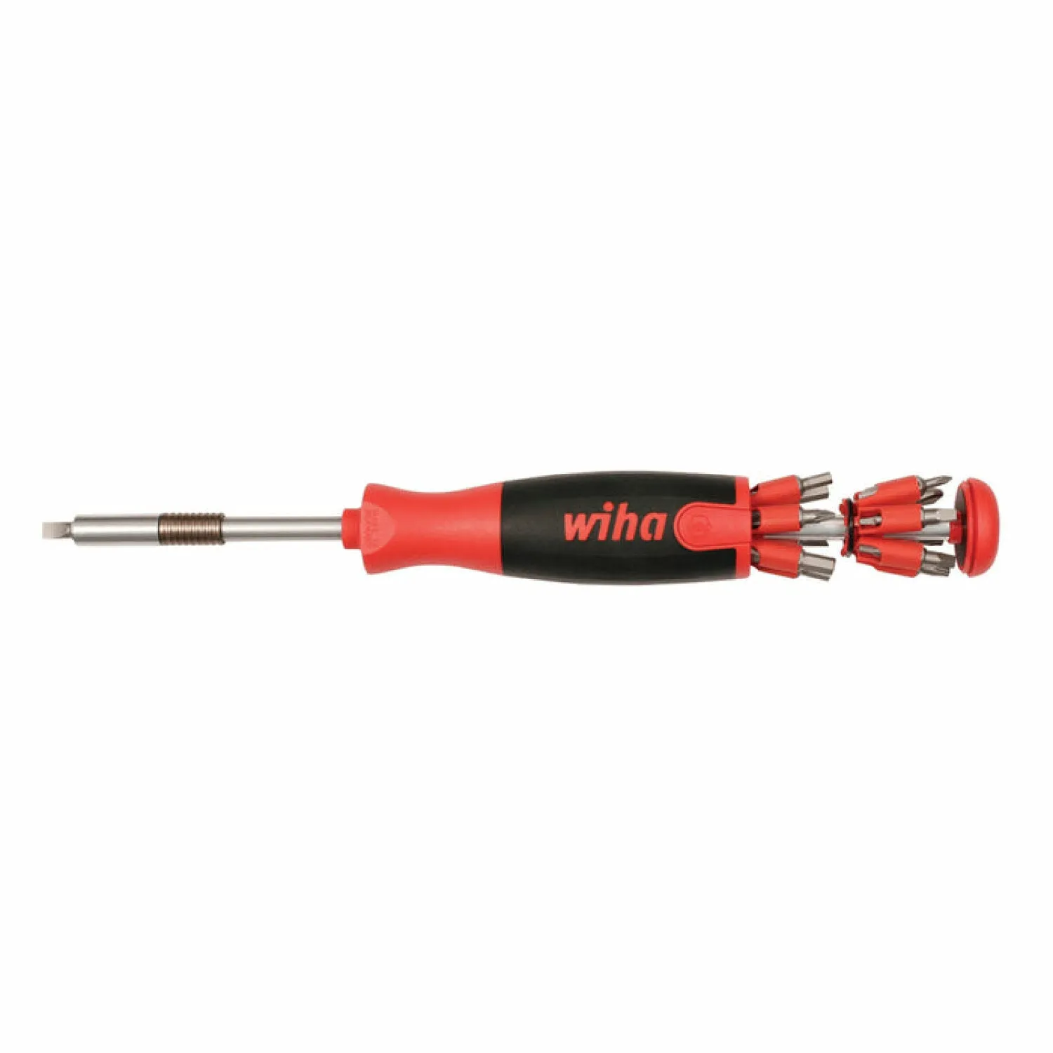 Wiha Tools 77797 14 Piece Ultra Driver 26-in-1 Tradesman Bit Holder Set