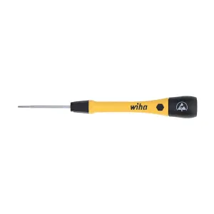 Wiha Tools Tools 27273 ESD PicoFinish Precision Slotted Screwdriver - 1.5mm x 40mm