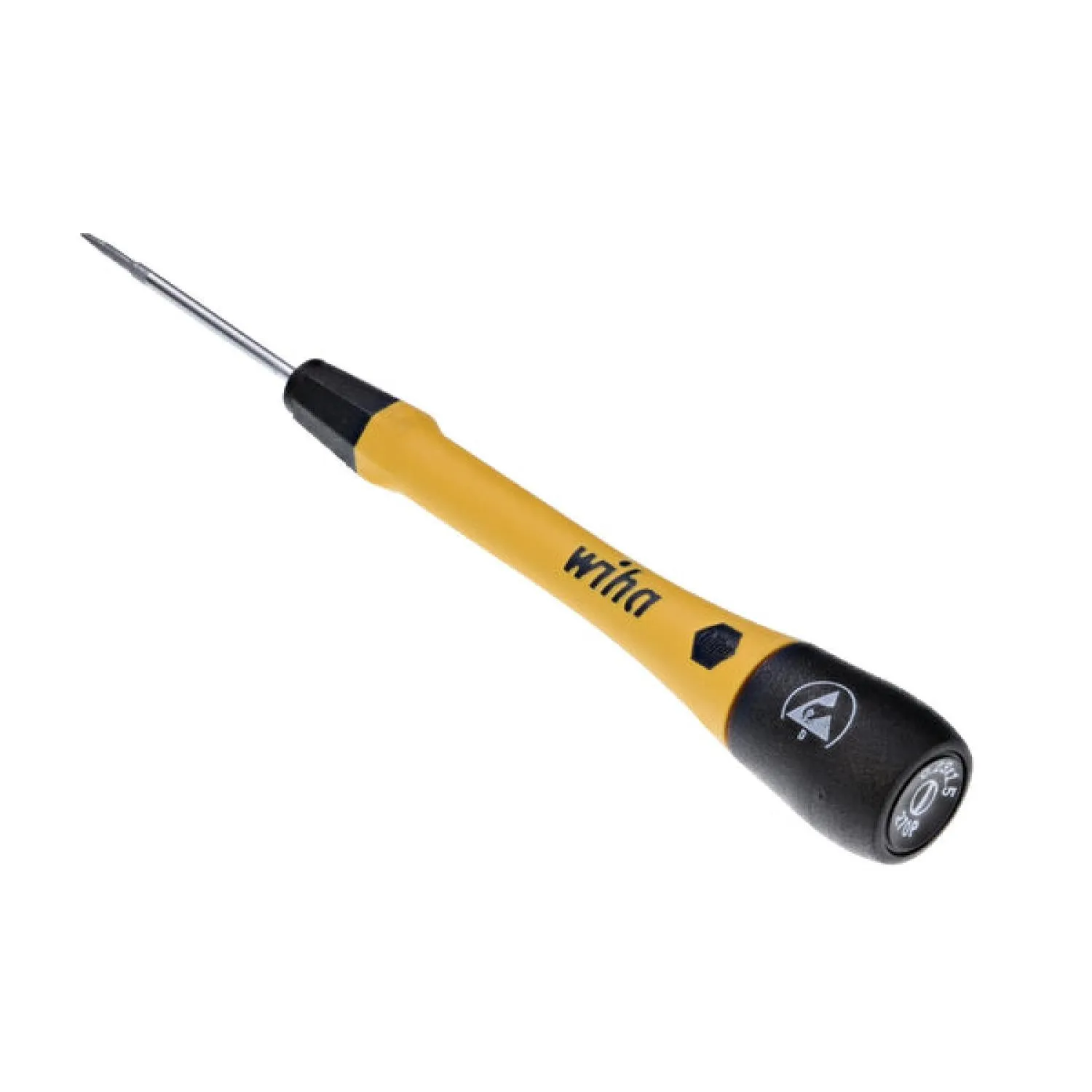 Wiha Tools Tools 27273 ESD PicoFinish Precision Slotted Screwdriver - 1.5mm x 40mm