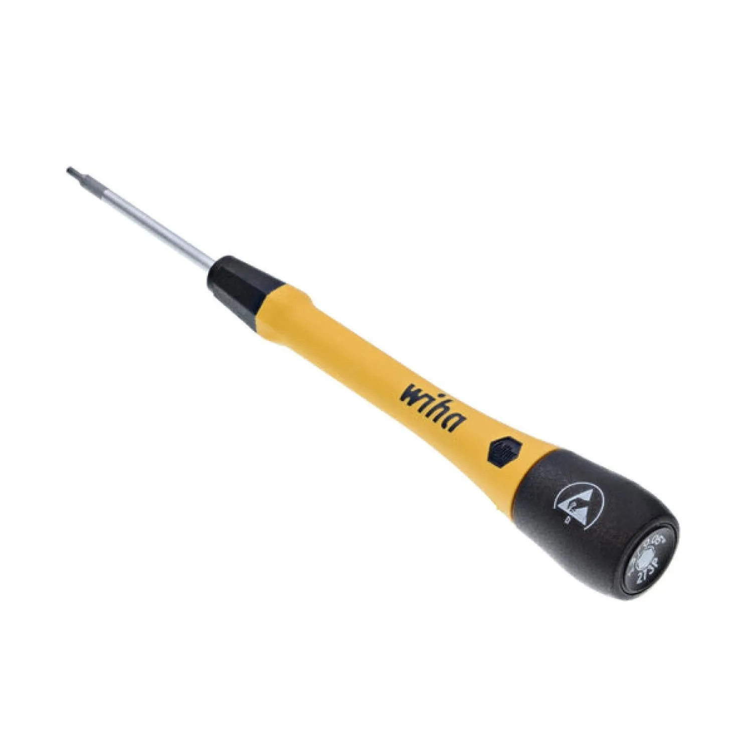Wiha Tools Tools 27552 ESD PicoFinish Precision Hex Screwdriver - 1.3mm x 40mm