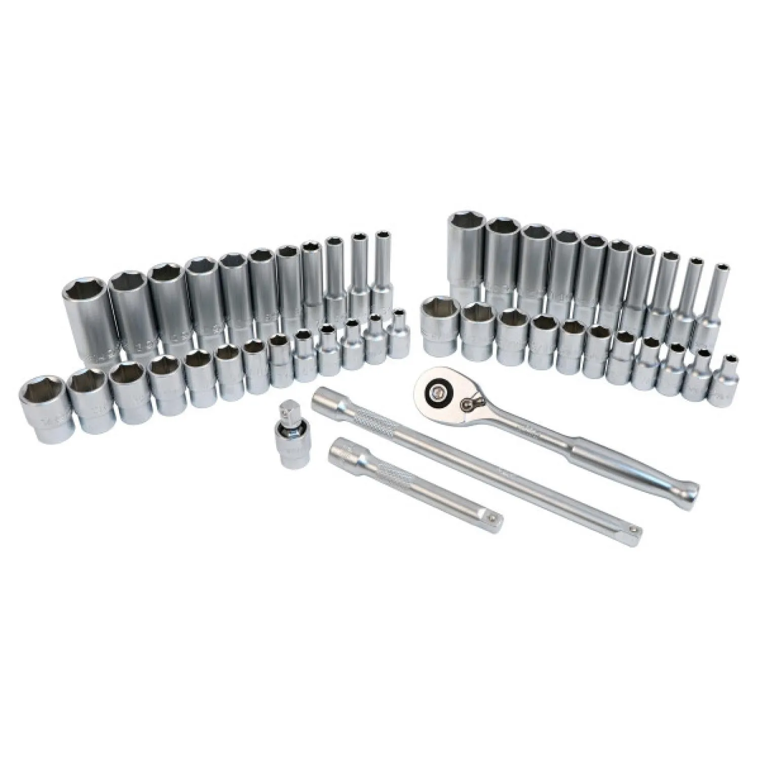 Wiha Tools Tools 33399 49-Piece 1/4 Drive MM and SAE Socket Set