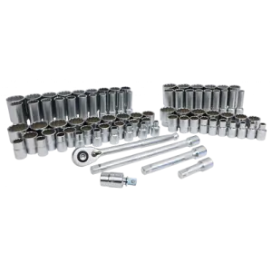 Wiha Tools Tools 33899 84-Piece 1/2 Drive MM and SAE Socket Set