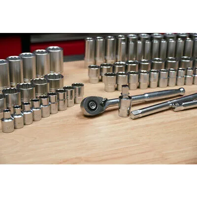Wiha Tools Tools 33899 84-Piece 1/2 Drive MM and SAE Socket Set
