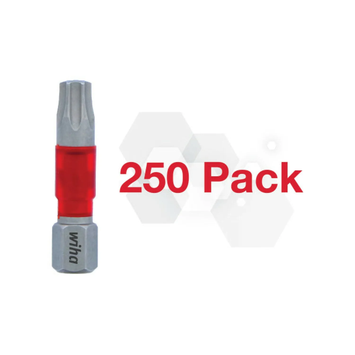 Wiha Tools Tools 76588 Impact Insert Bit TORX T27 Pack of 250 Bits
