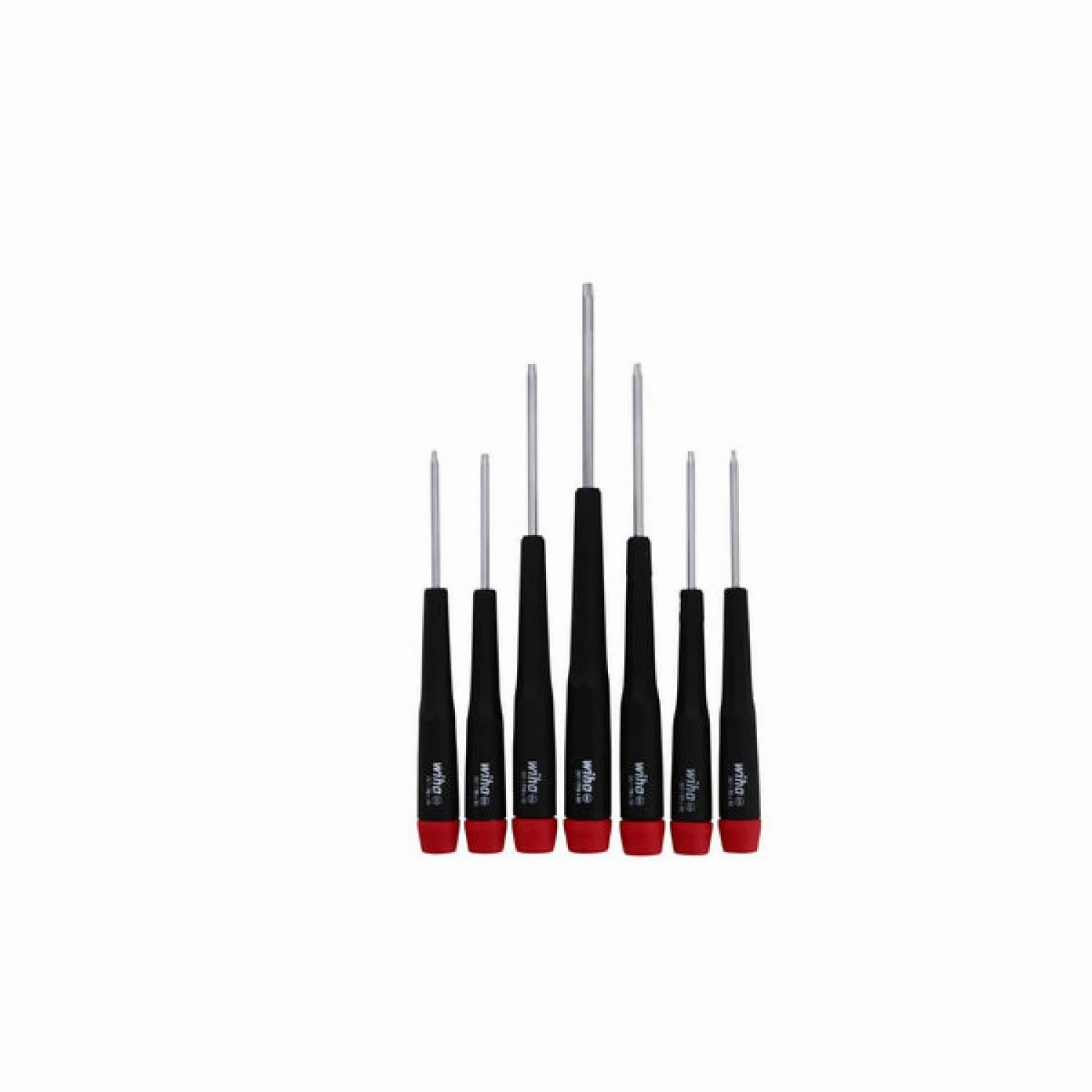 Wiha Tools 26792 7 Piece Precision Torx Screwdriver Set