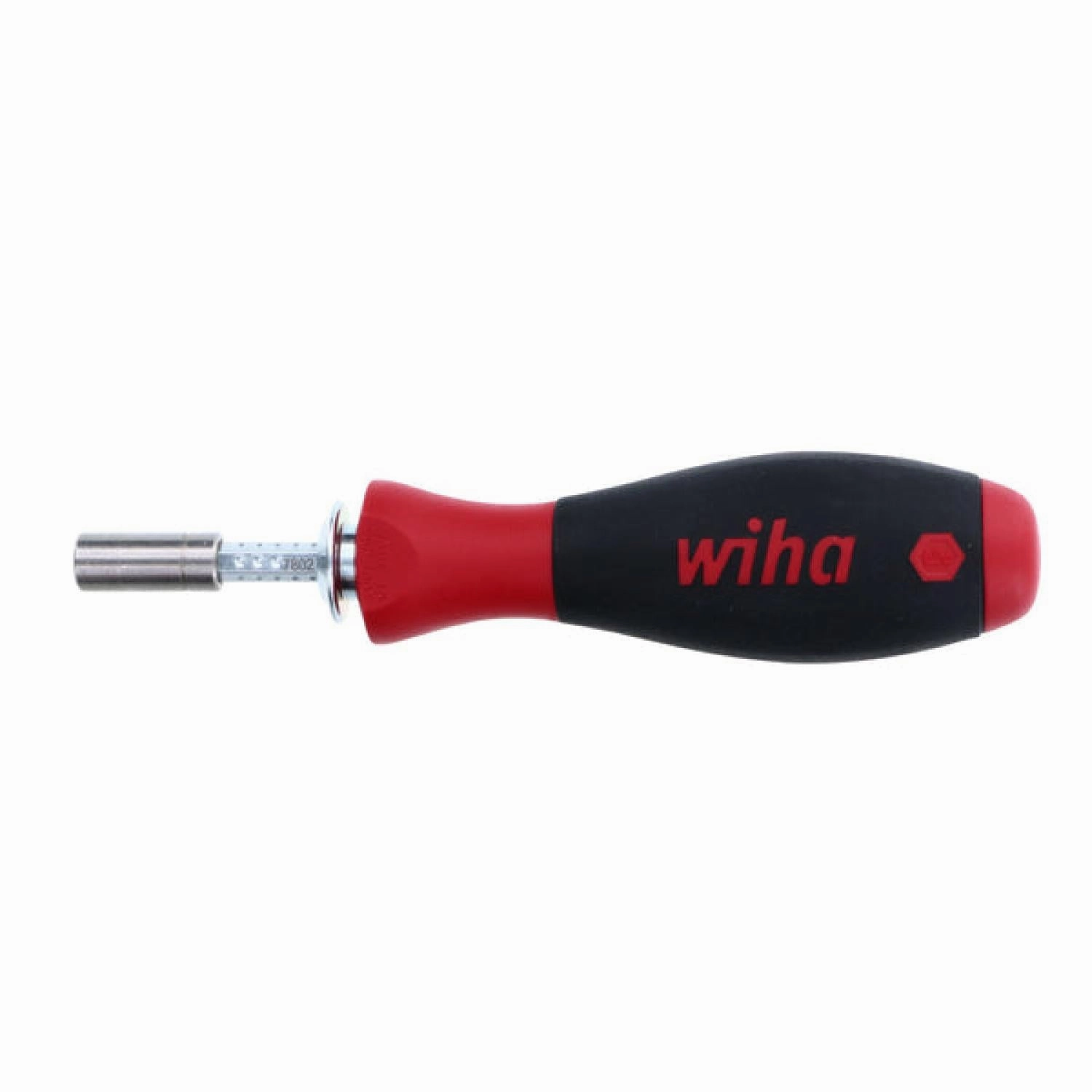Wiha Tools 28489 SoftFinish Drive-Loc VI Handle with 1/4" Bit Adapter