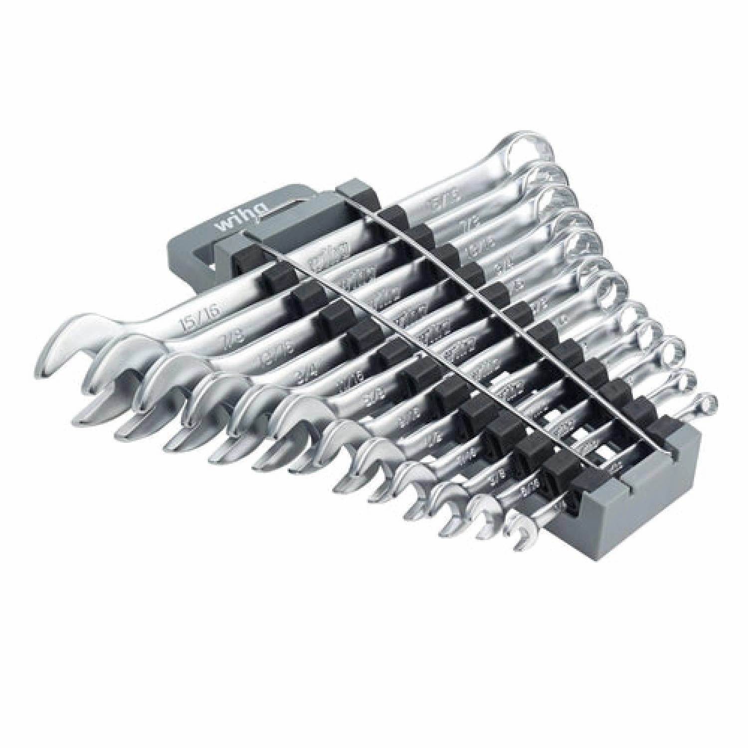 Wiha Tools 30494 12 Piece Combination Wrench Set - SAE