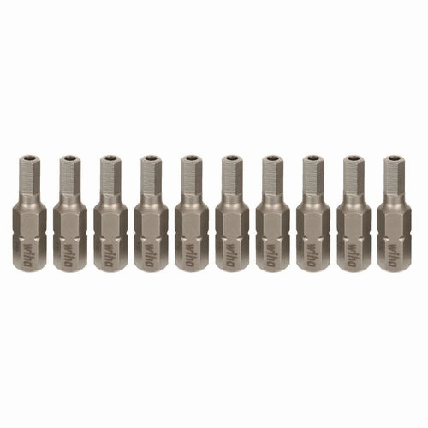 Wiha Tools 71940 Security Hex Bit 5/32 Inch - 25mm - 10 Pack
