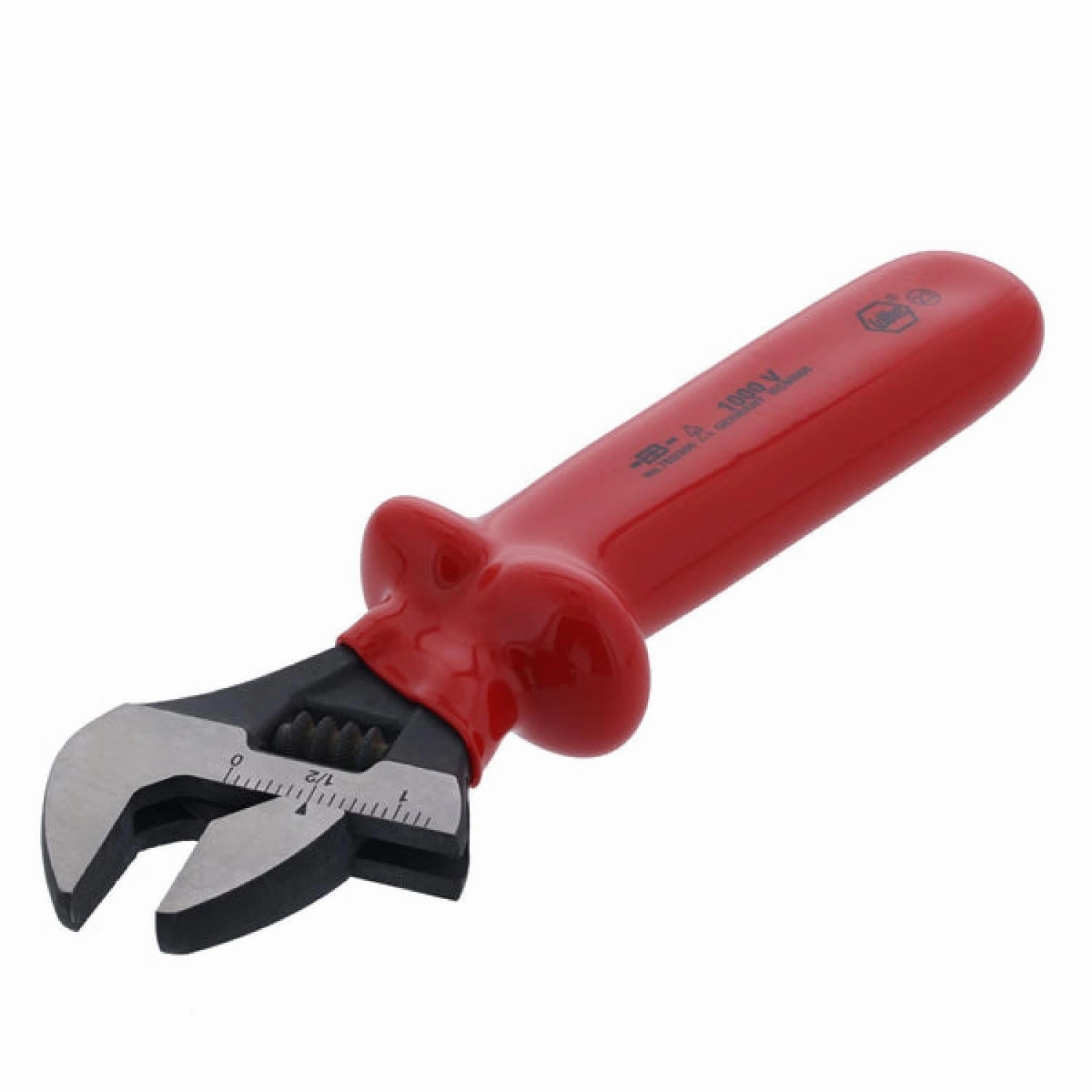 Wiha Tools 76208 8 Inch Insulated Adjustable Wrench