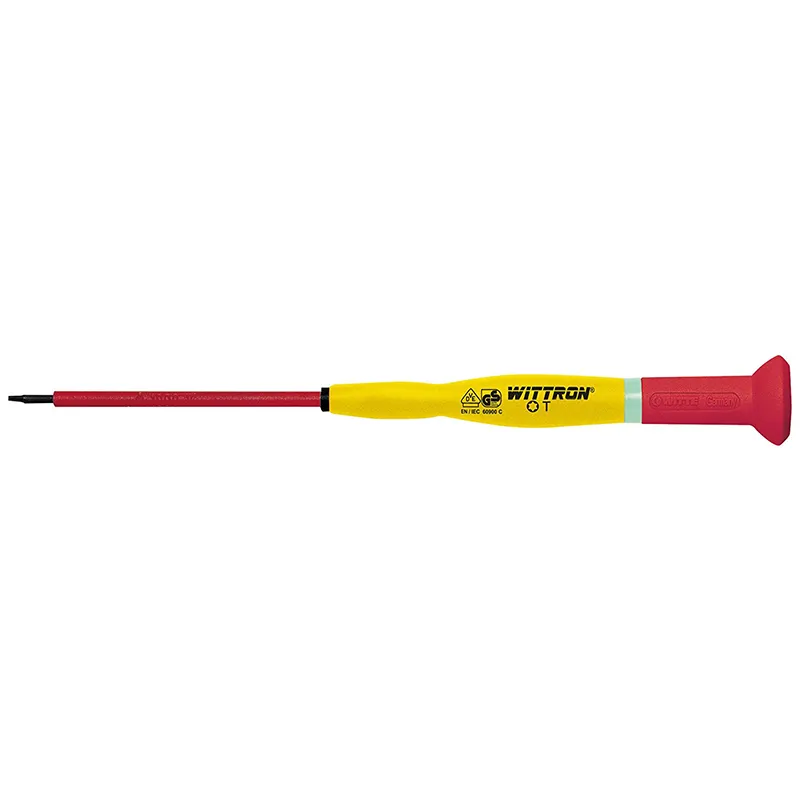 Witte 89924 T8 x 160mm Wittron Precision Insulated TORX Screwdriver