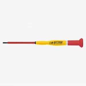 Witte 89931 1.8 x 160mm Wittron Precision Insulated Slotted Screwdriver