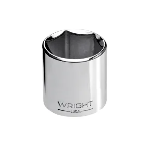 Wright Tool 3032  3/8" Drive 6 Point Standard Socket - 1"