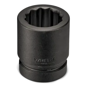 Wright Tool 67H18 3/4" Drive 12 Point Standard Impact Socket - 9/16"
