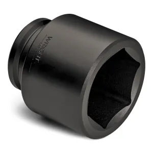 Wright Tool 85856 2-1/2" Drive 6 Point Standard Impact Socket - 7"