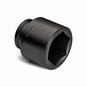 Wright Tool 84872 1-1/2" Drive 6 Point Standard Impact Socket - 4-1/2"