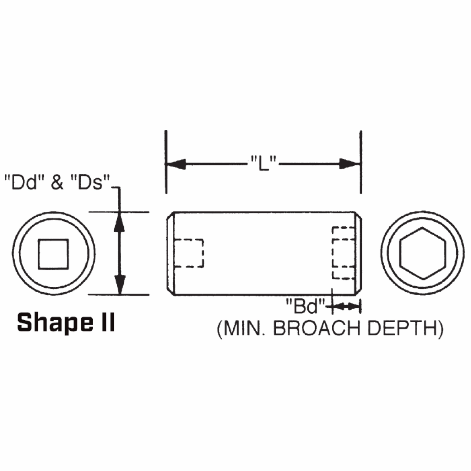 Wright Tool 8808 1" Drive 8 Point Standard Impact Socket - 1"