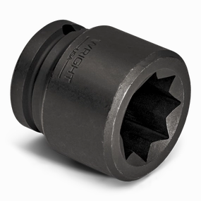 Wright Tool 8808 1" Drive 8 Point Standard Impact Socket - 1"