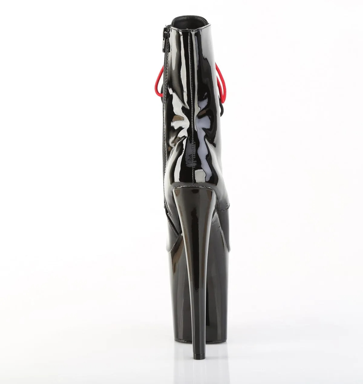 XTREME-1020-1 Black Patent/Black-Red Chrome