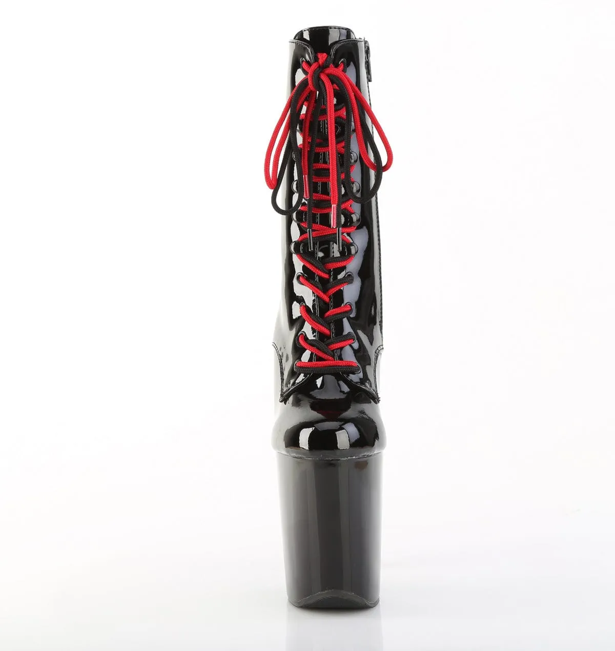 XTREME-1020-1 Black Patent/Black-Red Chrome